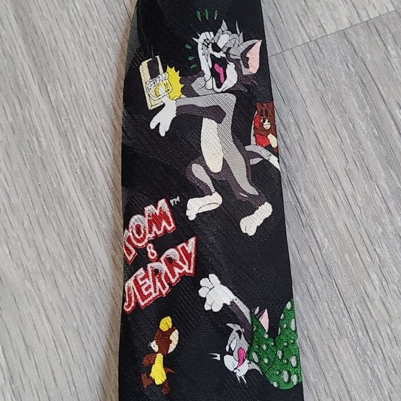 Vintage Tom and Jerry Kids Clip on Tie - Picture 3 of 8
